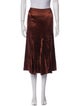 Donna Karan Silk Knee-Length Skirt