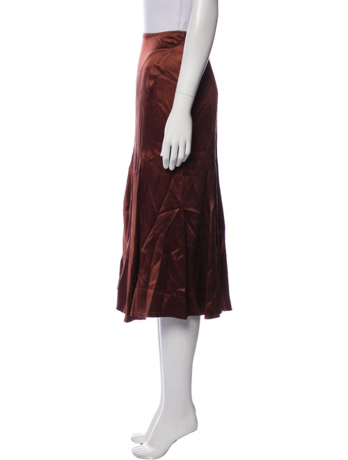 Donna Karan Silk Knee-Length Skirt