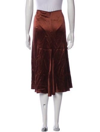 Donna Karan Silk Knee-Length Skirt