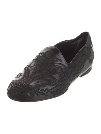 Donna Karan Leather Loafers