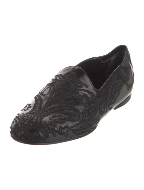 Donna Karan Leather Loafers