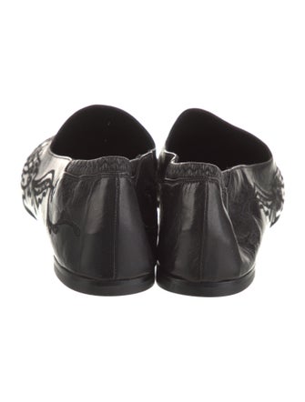 Donna Karan Leather Loafers