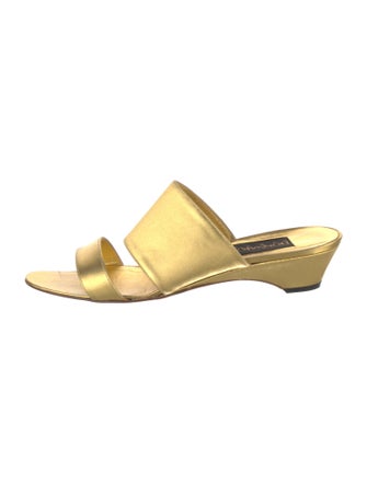 Donna Karan Satin Slides