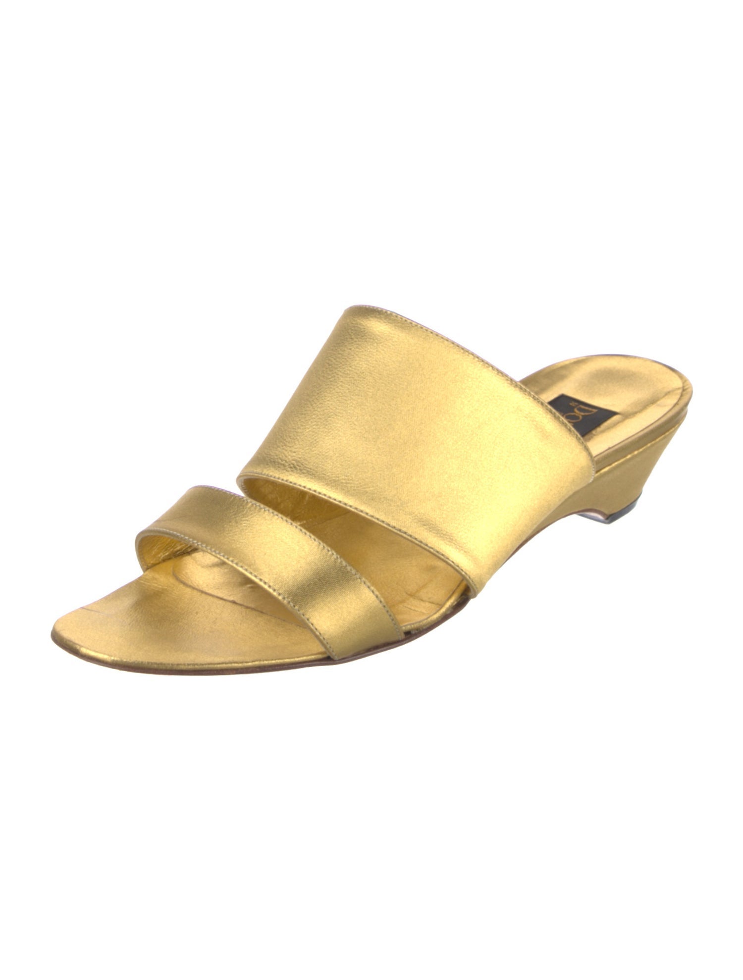 Donna Karan Satin Slides