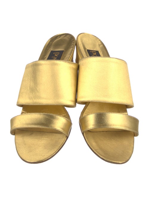 Donna Karan Satin Slides