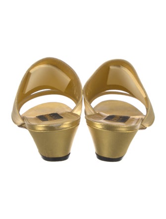 Donna Karan Satin Slides