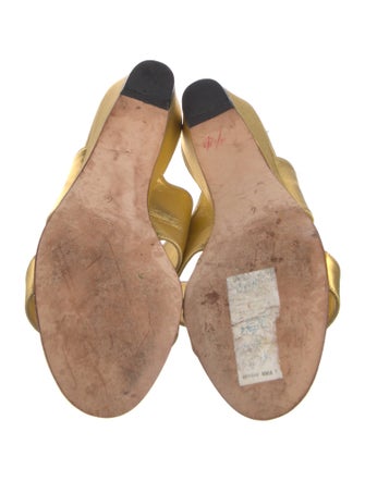 Donna Karan Satin Slides