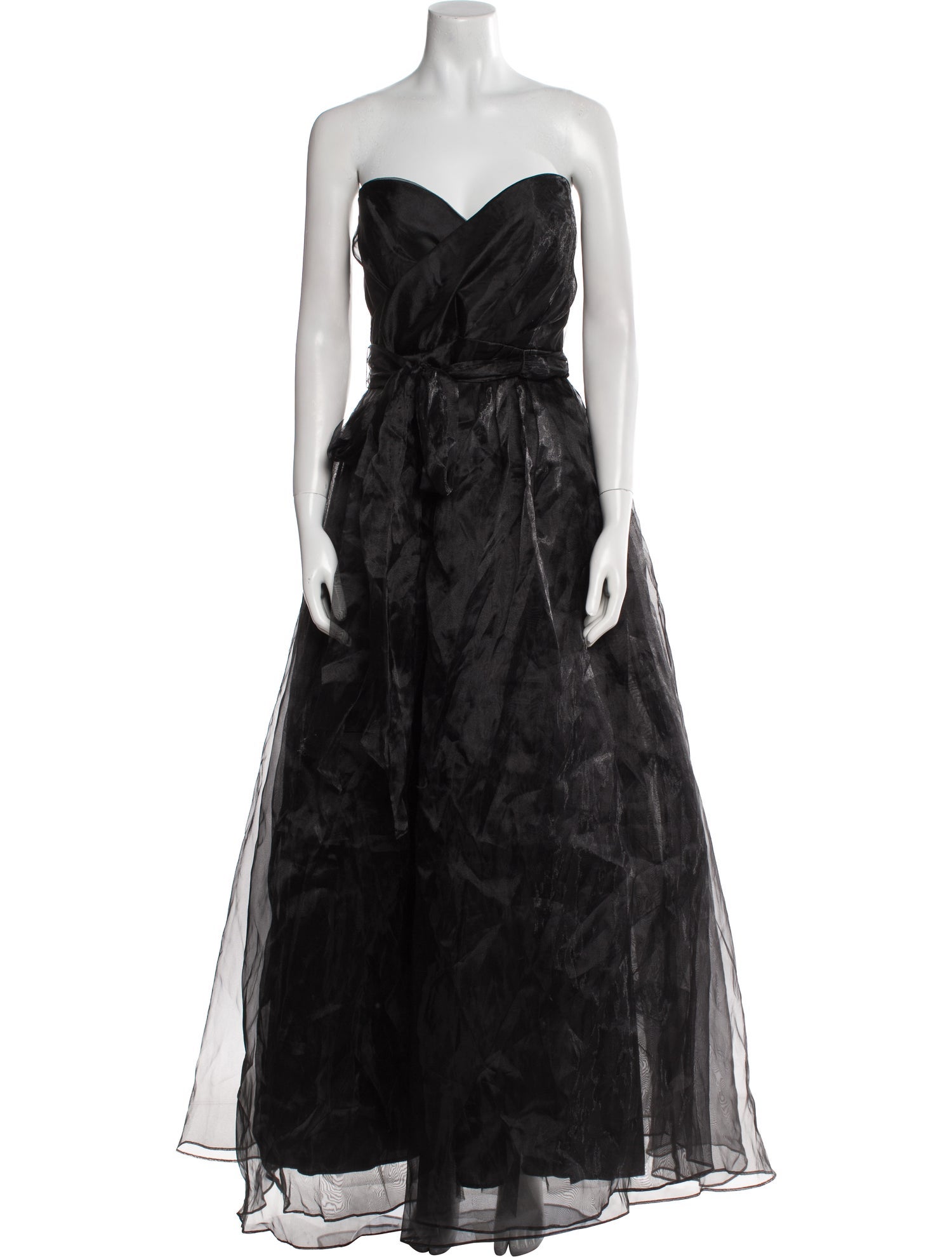 Donna Karan Strapless Long Dress w/ Tags