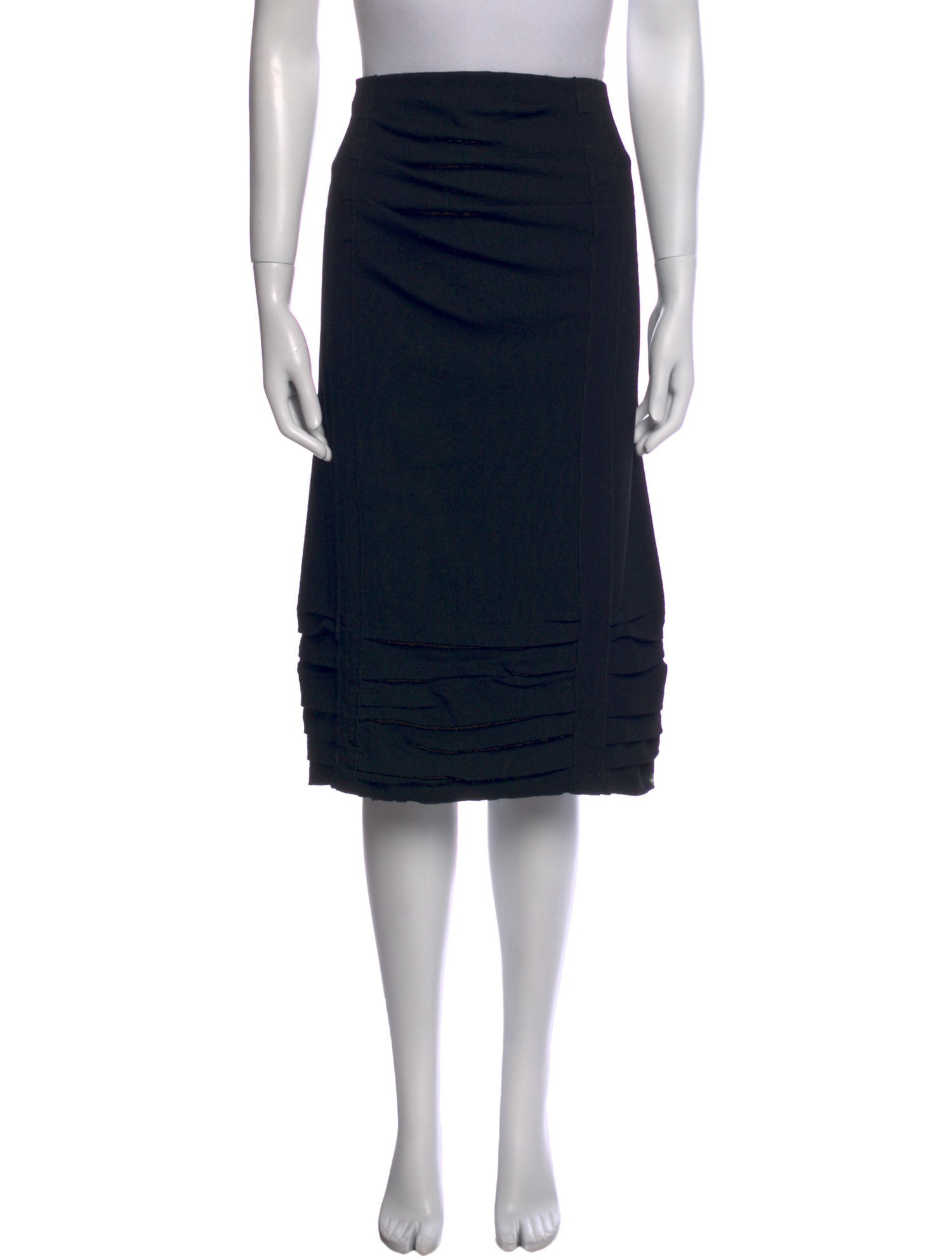 Donna Karan Wool Knee-Length Skirt