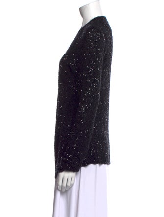 Donna Karan Cashmere Open Front Sweater