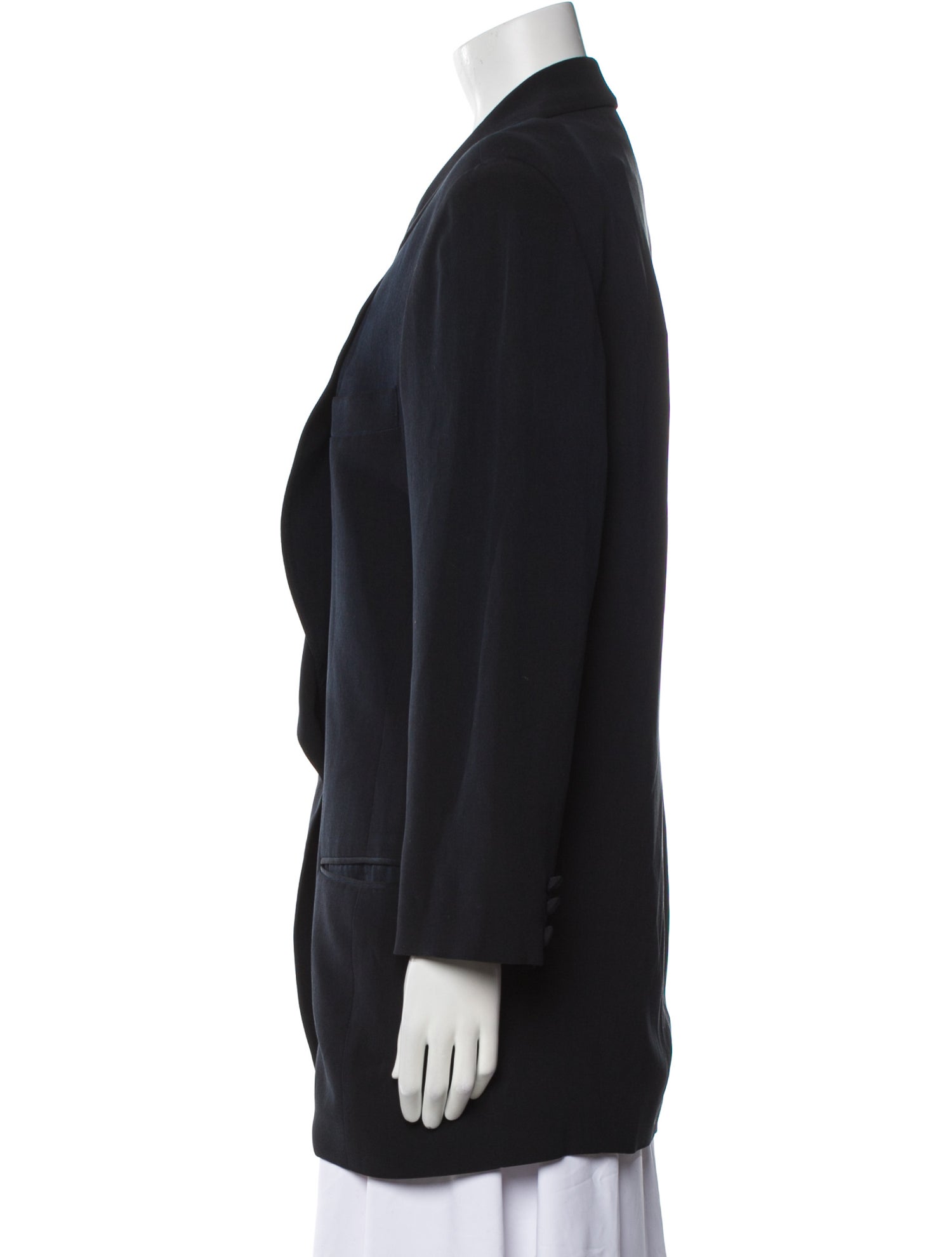 Donna Karan Silk Blazer