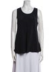 Donna Karan Silk Scoop Neck Top