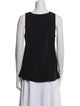 Donna Karan Silk Scoop Neck Top