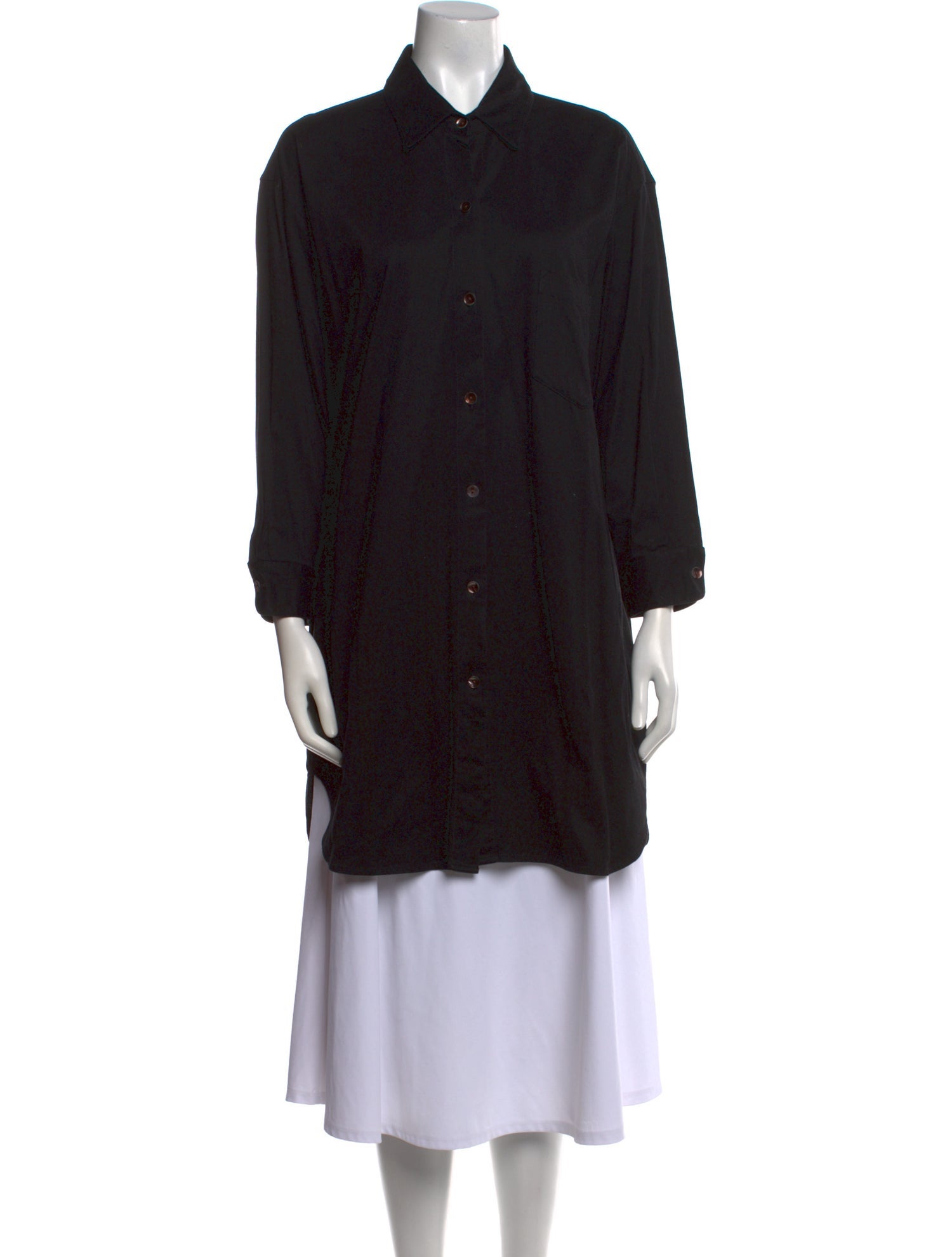 Donna Karan Long Sleeve Tunic