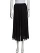 Donna Karan Silk Midi Length Skirt