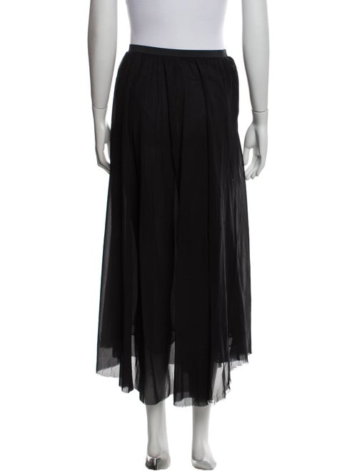 Donna Karan Silk Midi Length Skirt