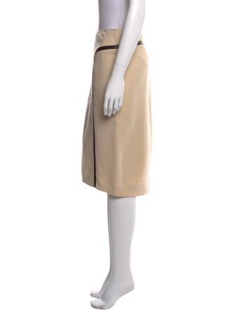 Donna Karan Wool Knee-Length Skirt