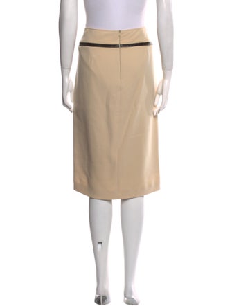 Donna Karan Wool Knee-Length Skirt