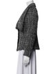 Donna Karan Tweed Pattern Blazer