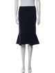Donna Karan Linen Knee-Length Skirt