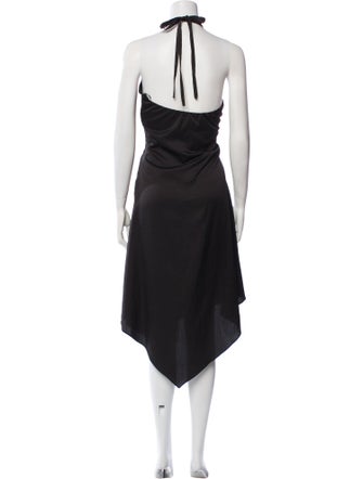 Donna Karan Halterneck Midi Length Dress