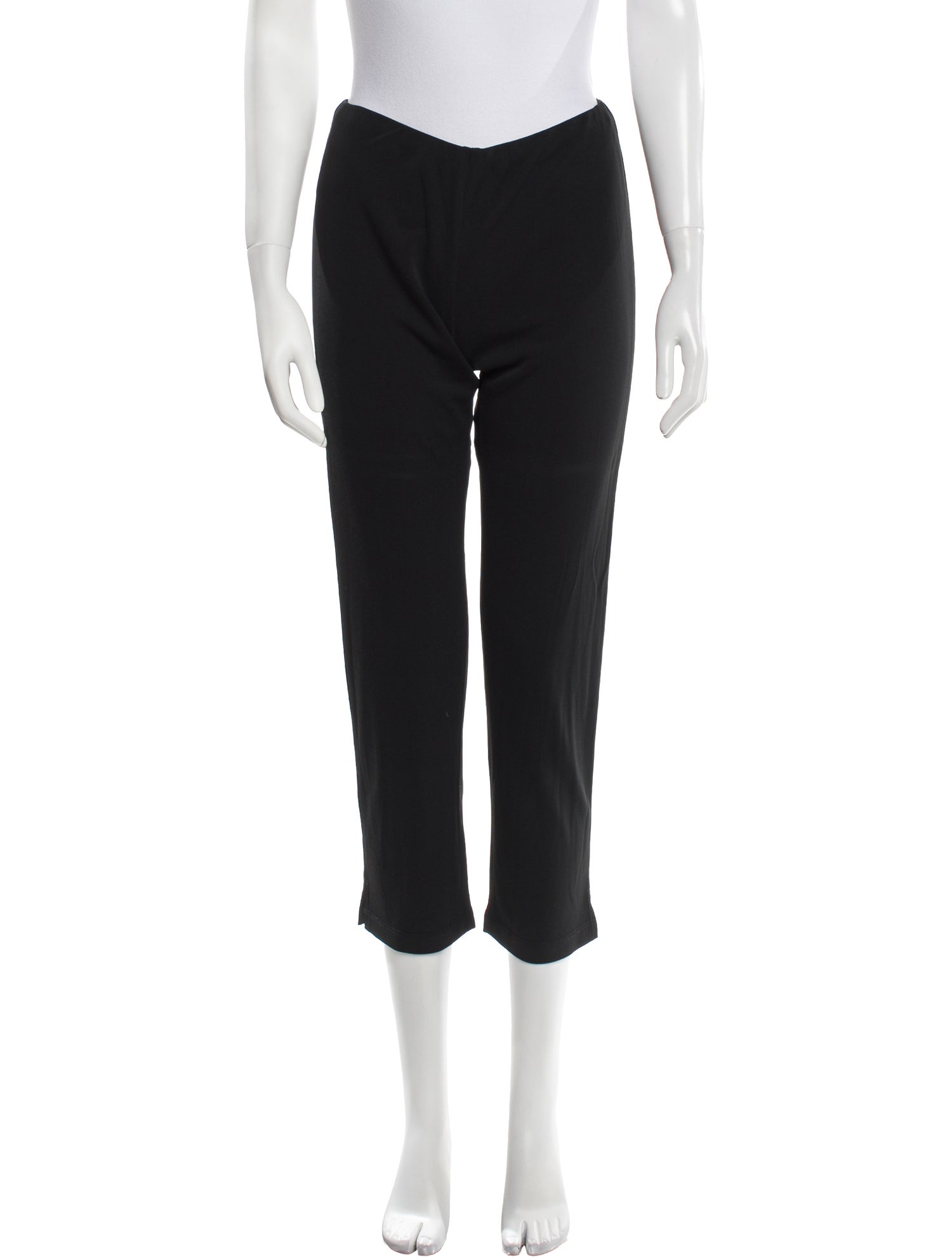Donna Karan Wool Straight Leg Pants