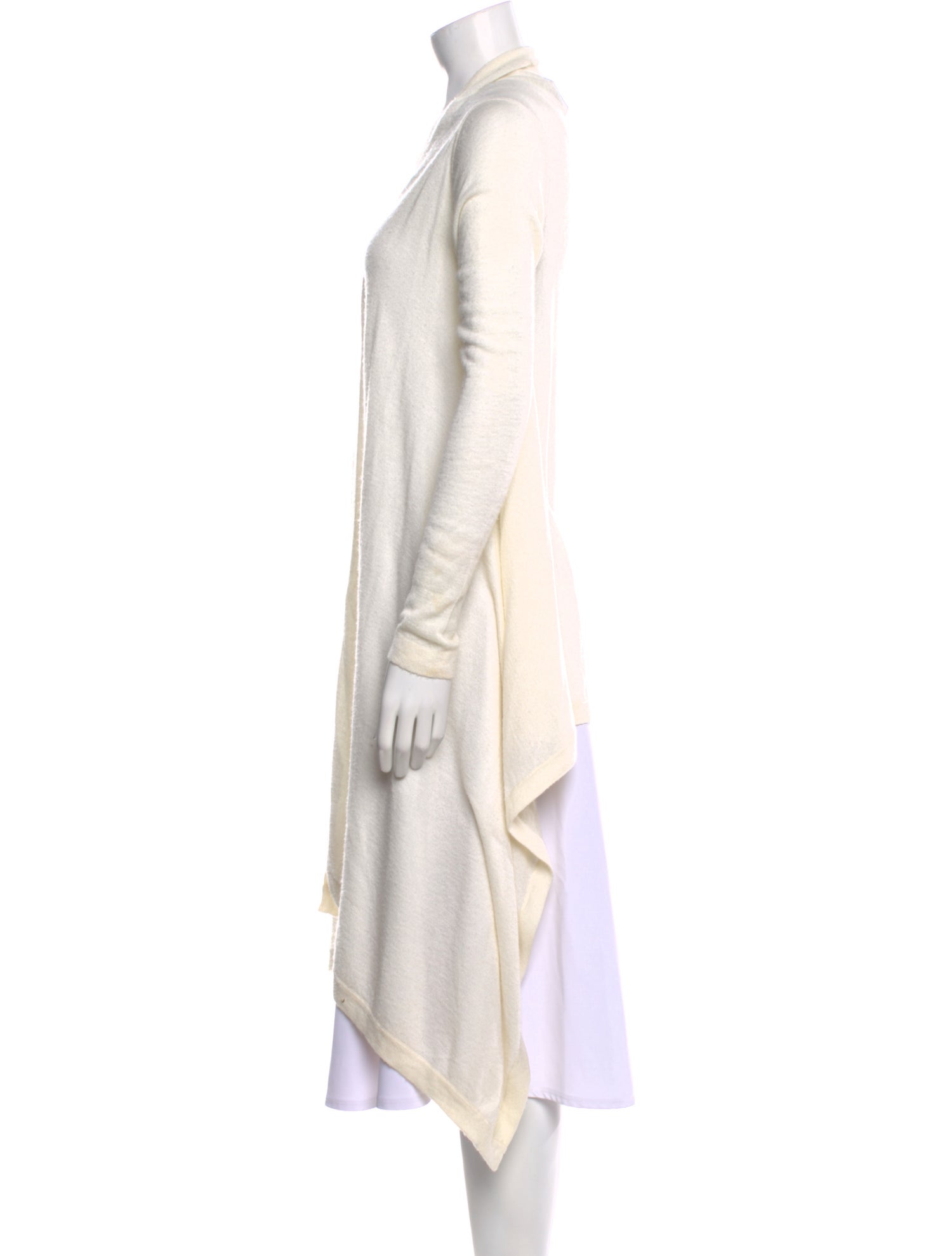 Donna Karan Open Front Sweater