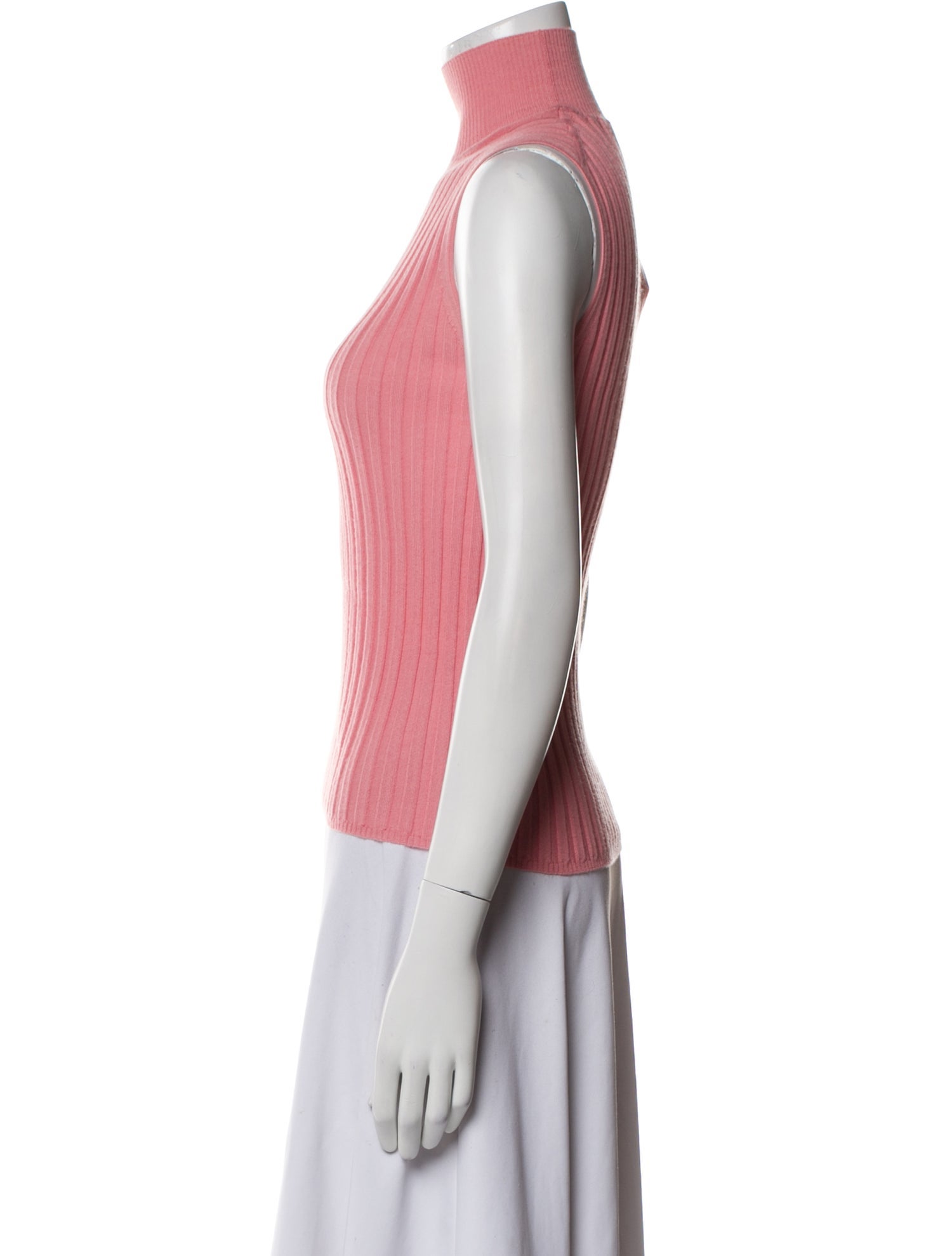 Donna Karan Cashmere Turtleneck Top