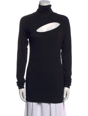 Donna Karan Turtleneck Long Sleeve Tunic