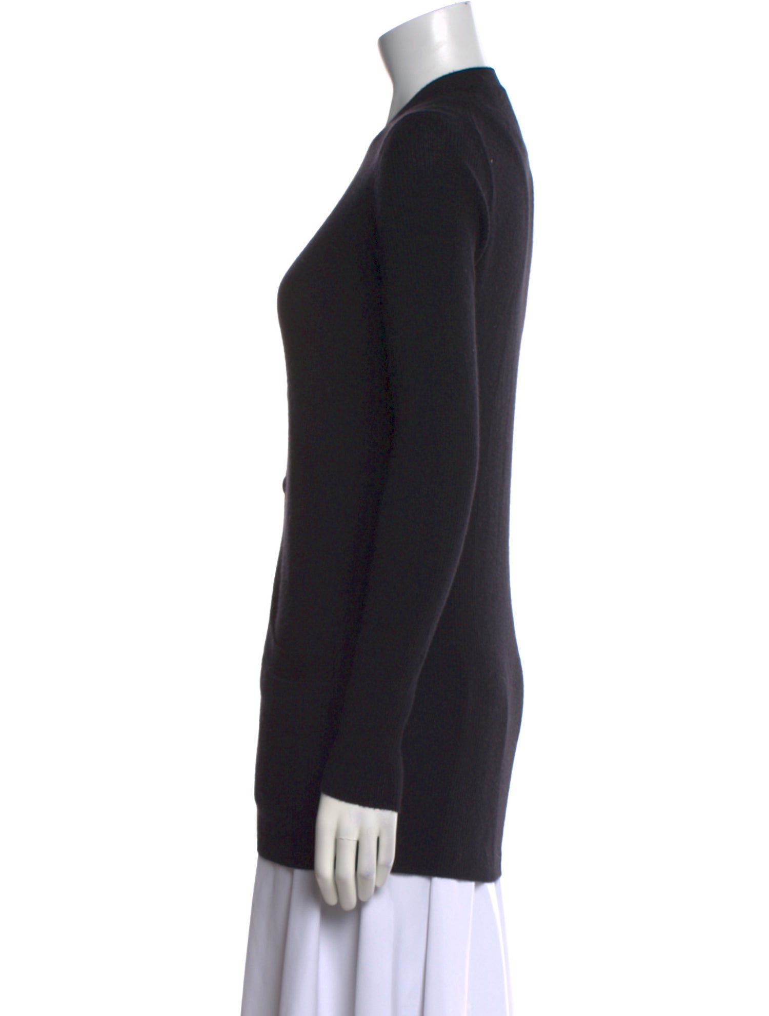 Donna Karan Cashmere V-Neck Sweater