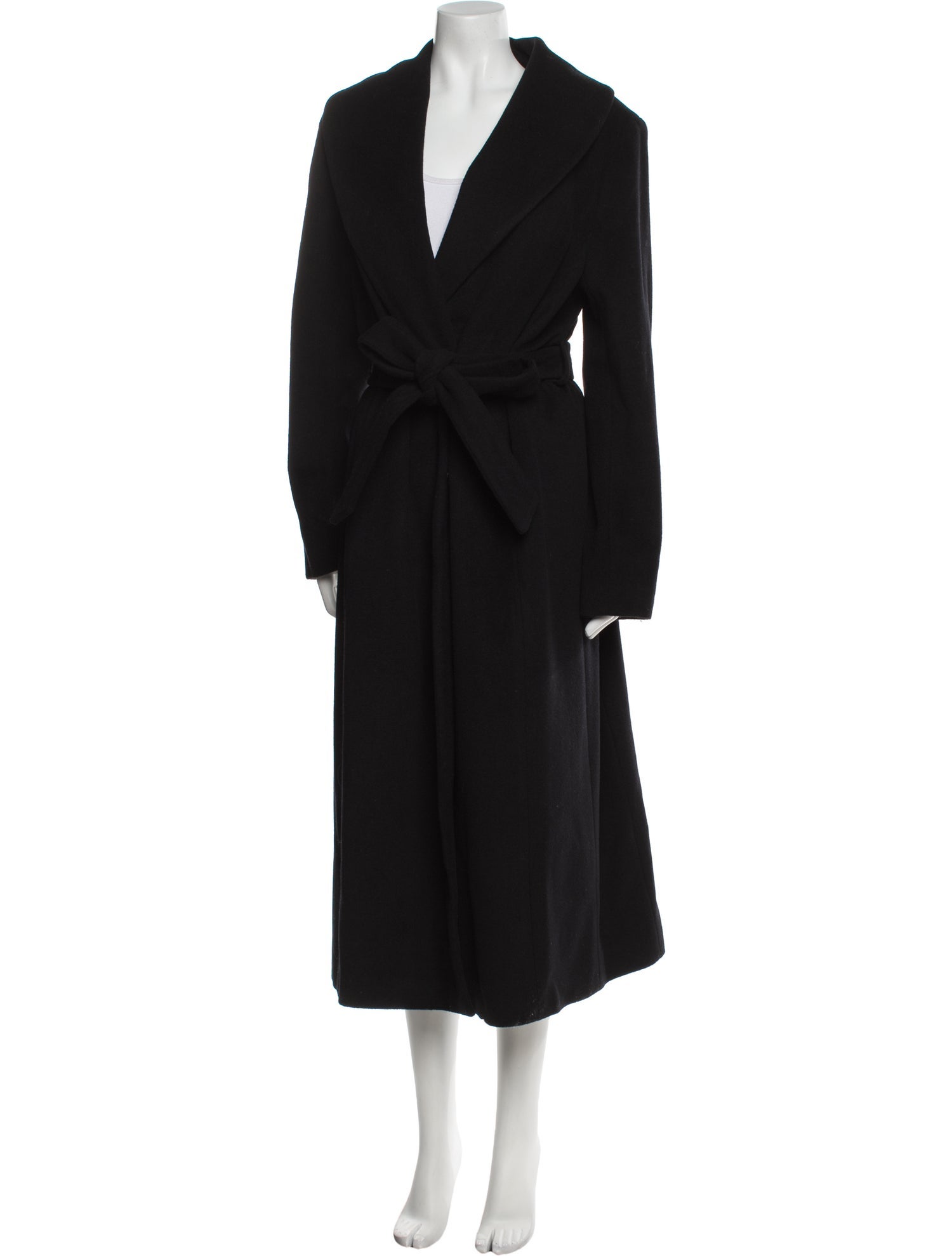 Donna Karan Wool Trench Coat