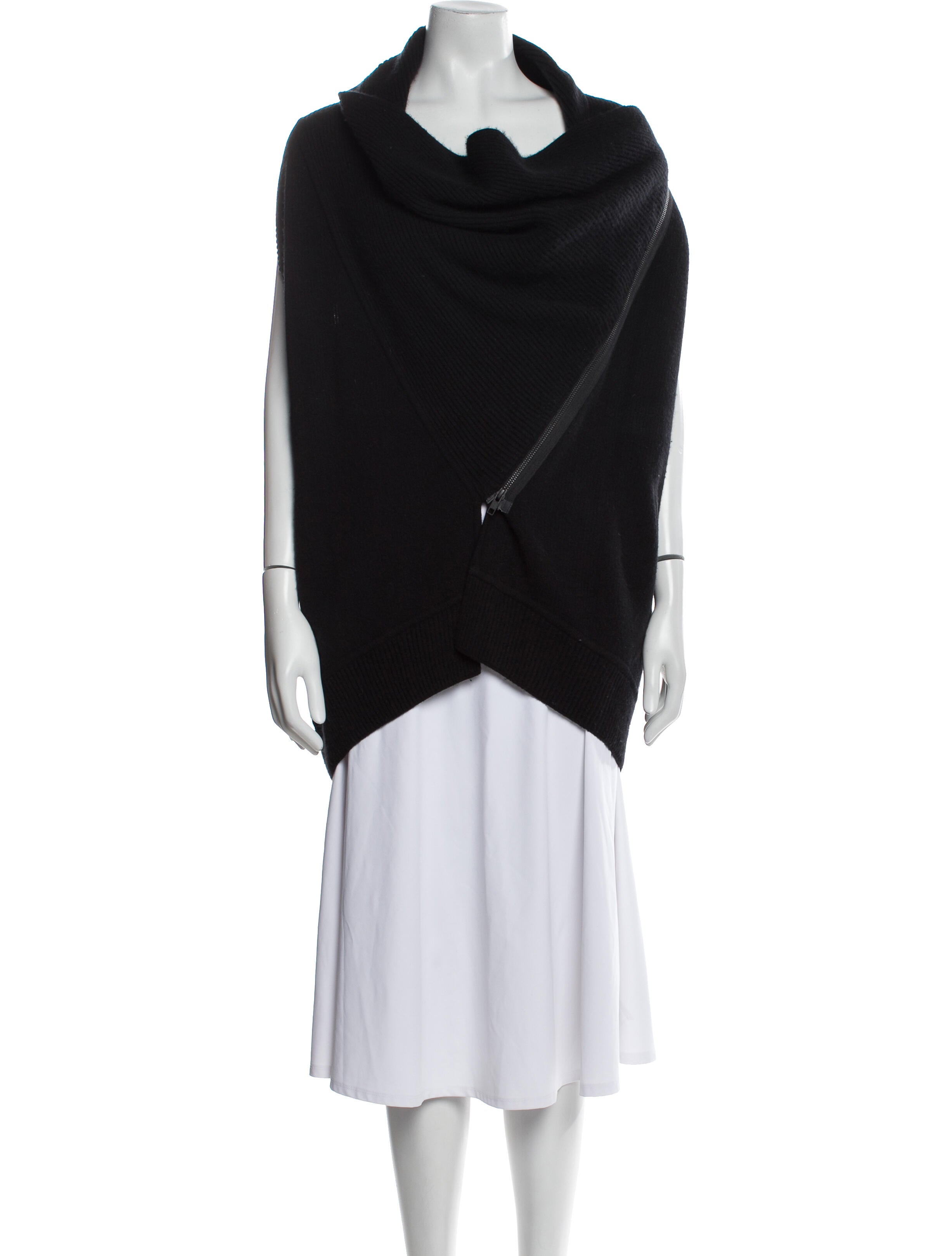 Donna Karan Cashmere Cowl Neck Sweater