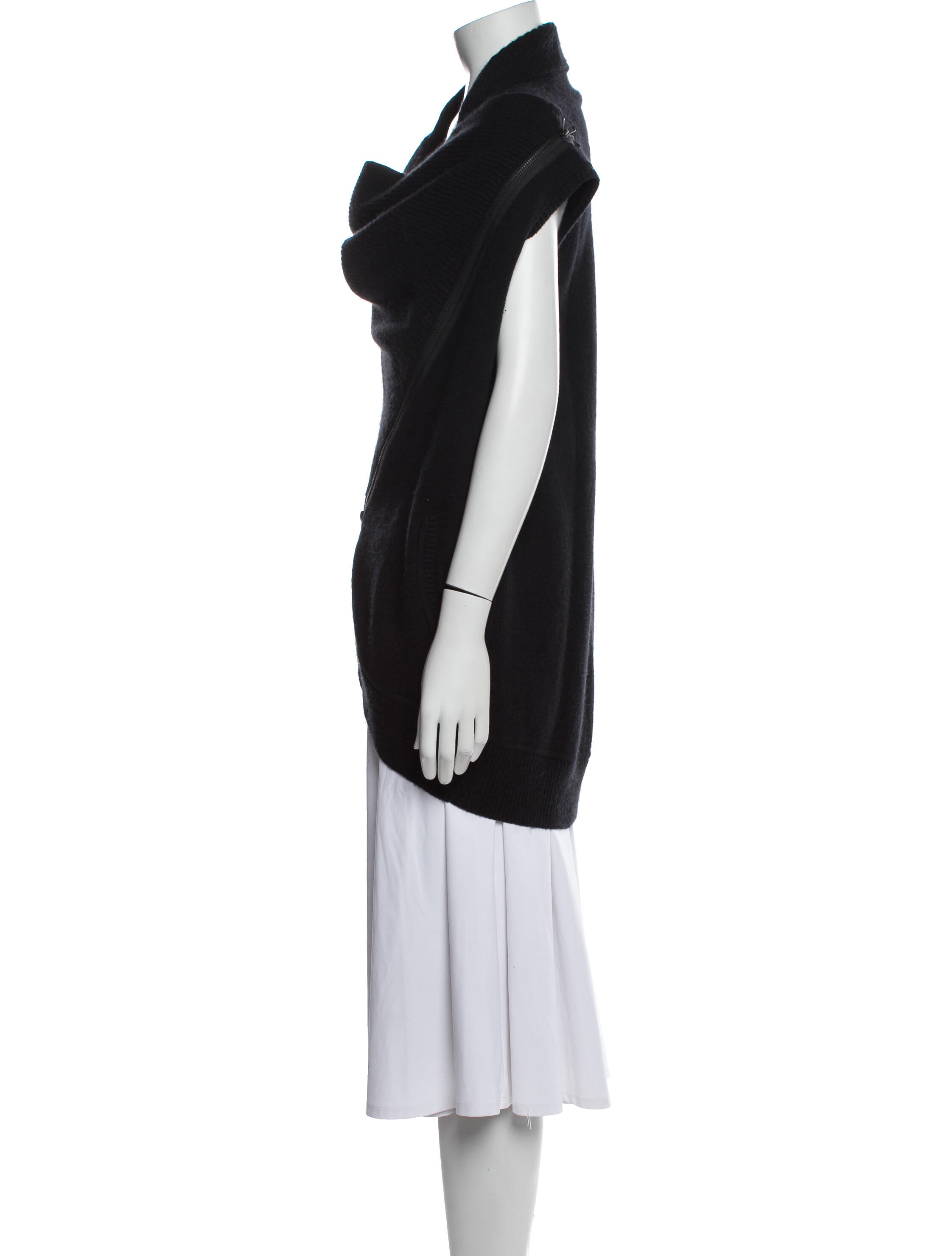 Donna Karan Cashmere Cowl Neck Sweater