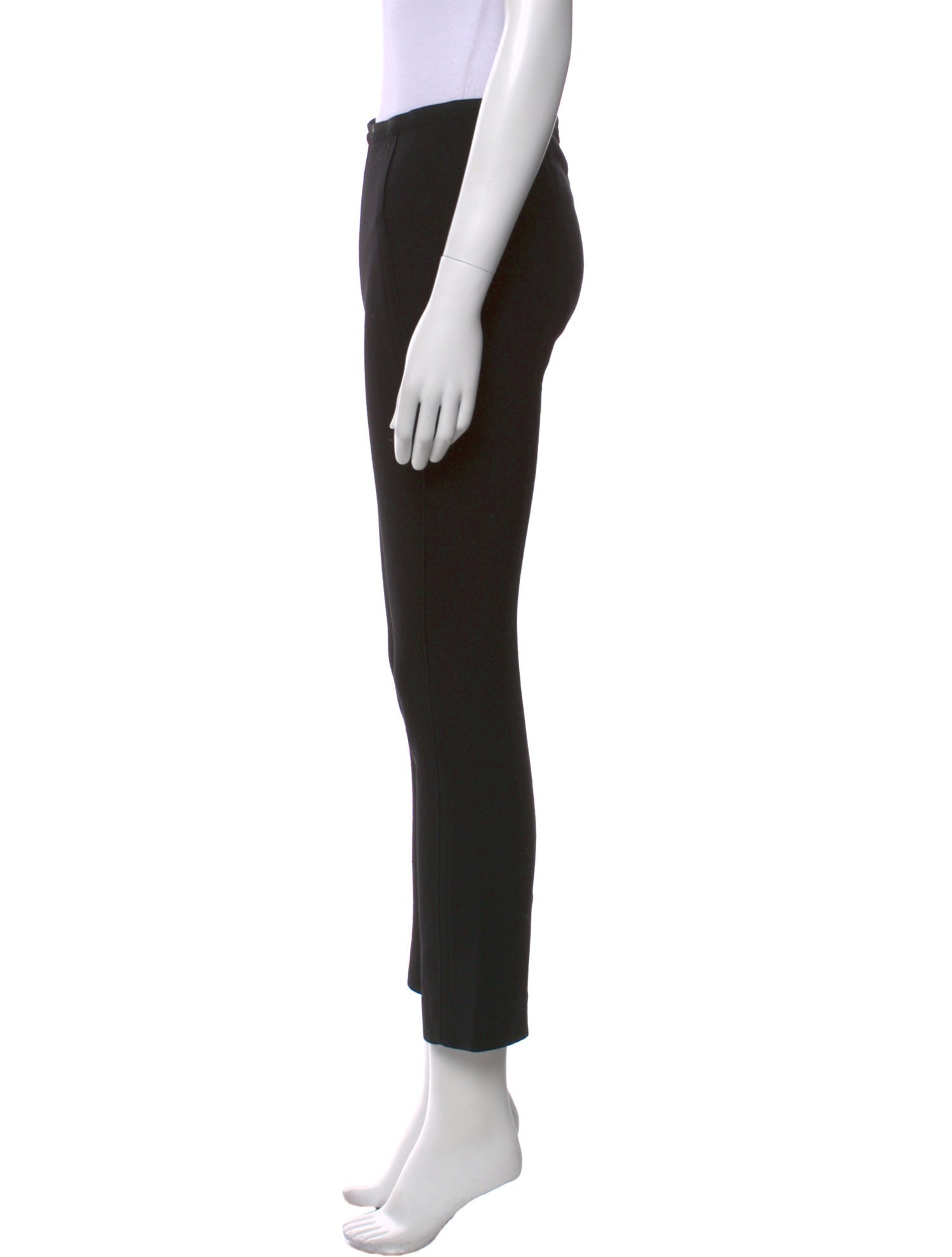 Donna Karan Wool Straight Leg Pants