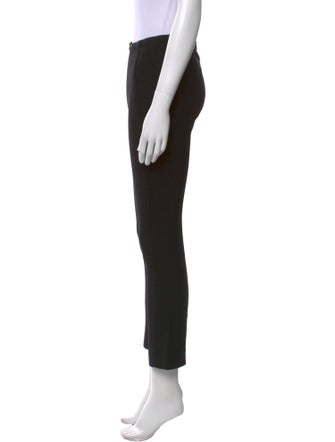 Donna Karan Wool Straight Leg Pants