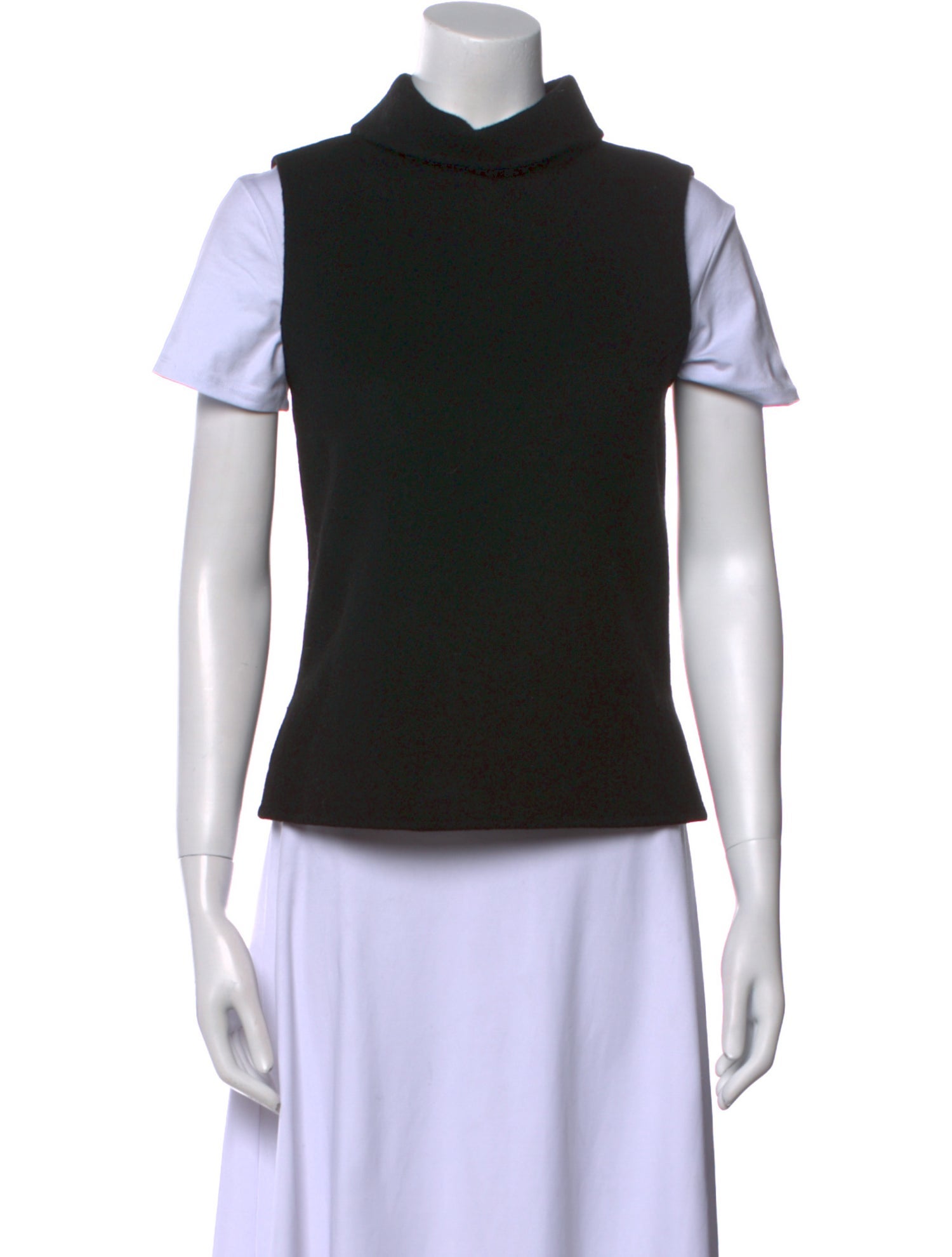 Donna Karan Wool Turtleneck Top