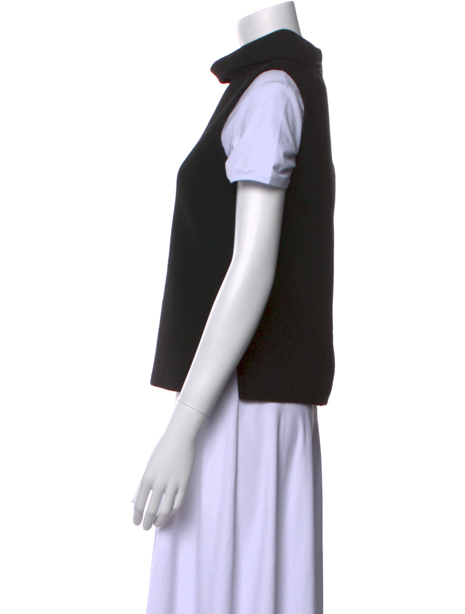 Donna Karan Wool Turtleneck Top