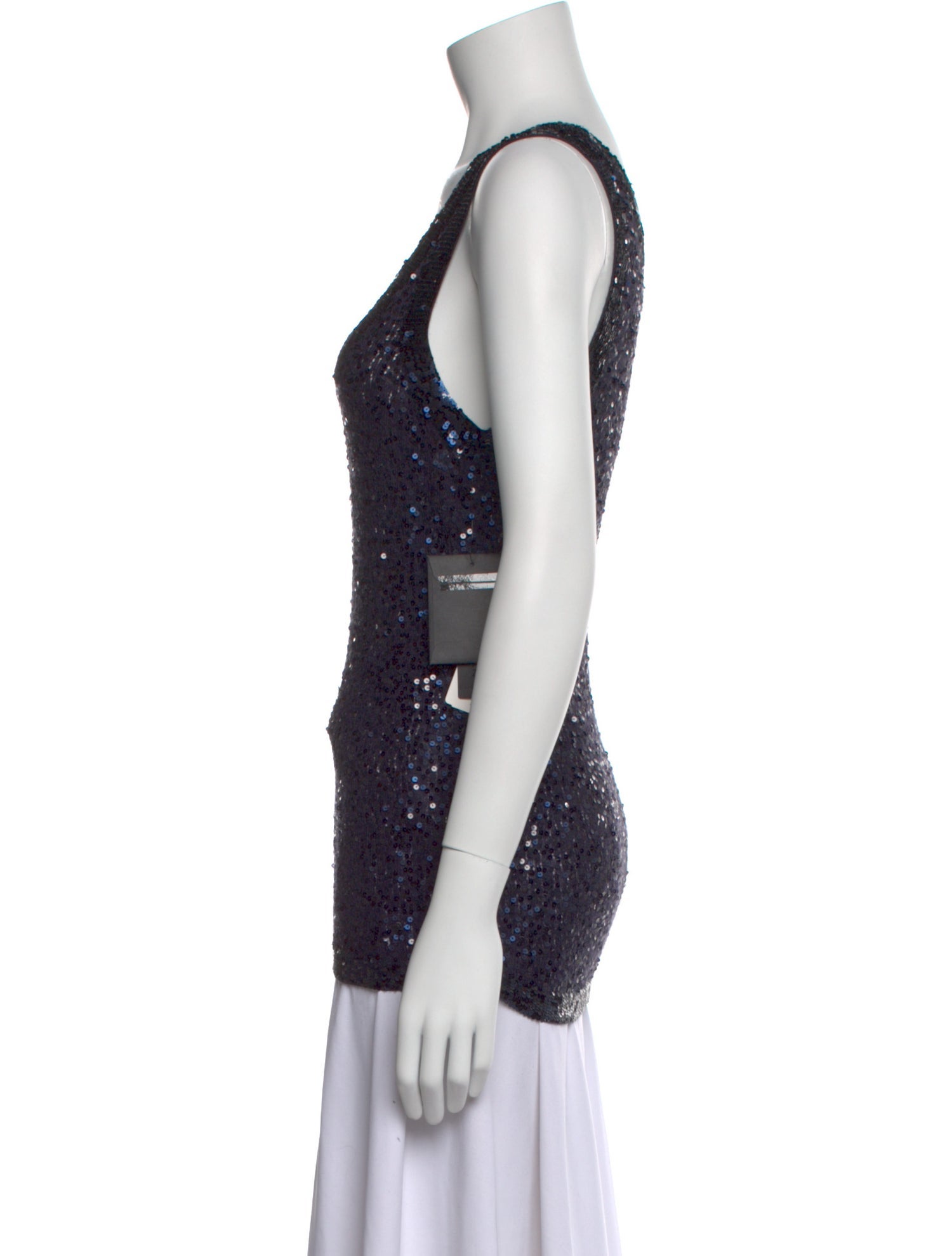 Donna Karan Cashmere Scoop Neck Top w/ Tags