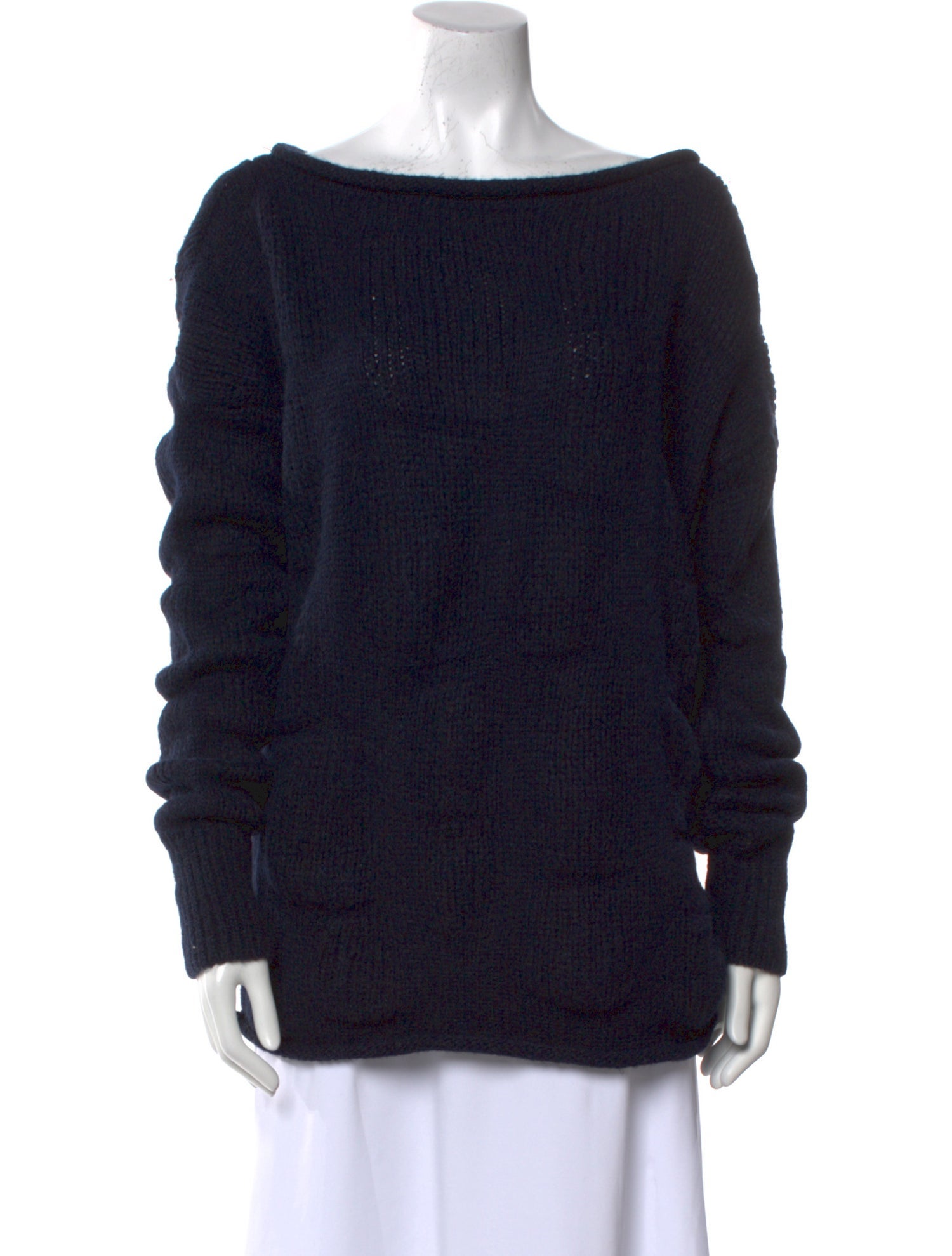 Donna Karan Bateau Neckline Sweater