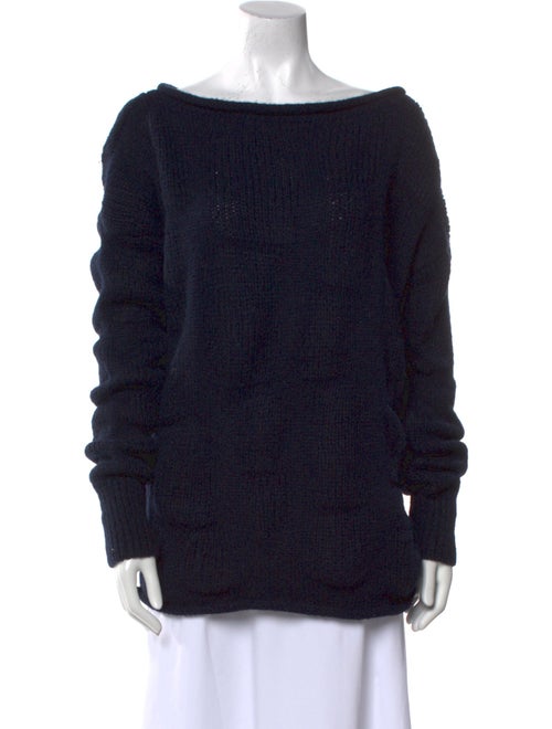 Donna Karan Bateau Neckline Sweater