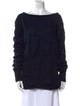 Donna Karan Bateau Neckline Sweater