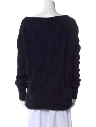 Donna Karan Bateau Neckline Sweater