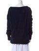 Donna Karan Bateau Neckline Sweater