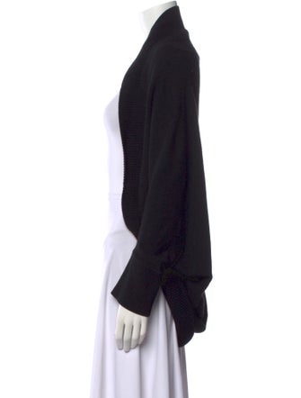 Donna Karan Cashmere Open Front Sweater