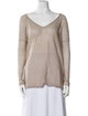Donna Karan Cashmere V-Neck Sweater
