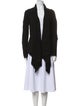 Donna Karan Open Front Sweater