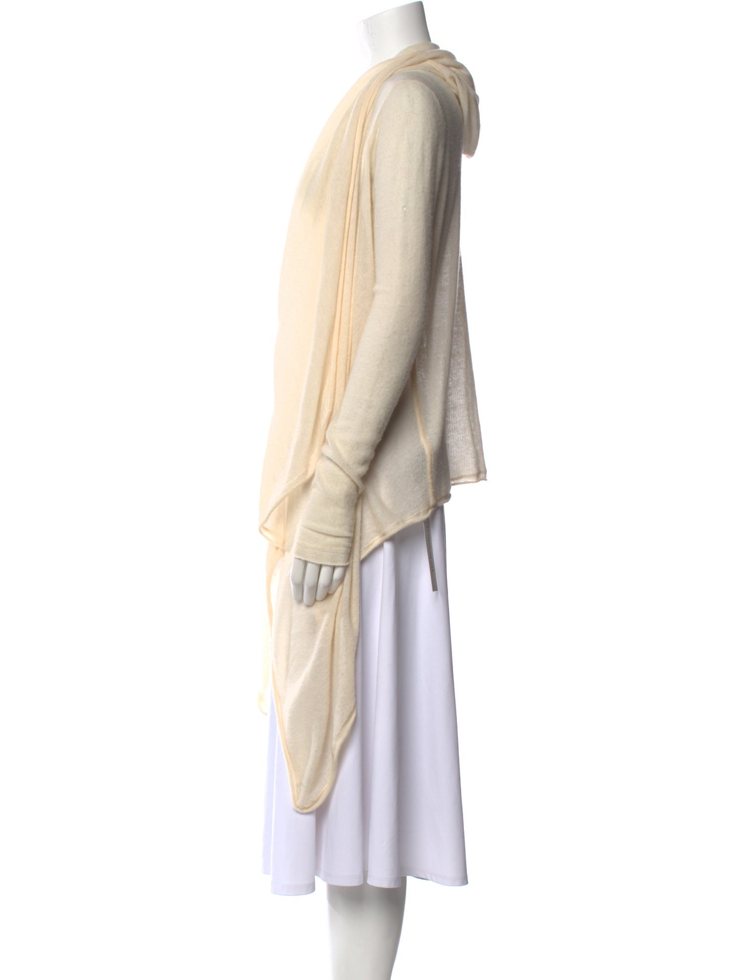 Donna Karan Cashmere Open Front Sweater