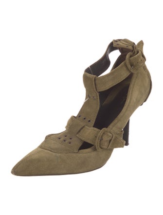 Donna Karan Suede Pumps