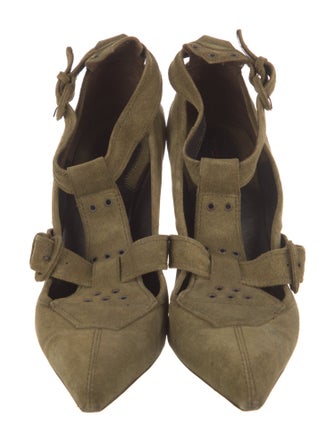 Donna Karan Suede Pumps