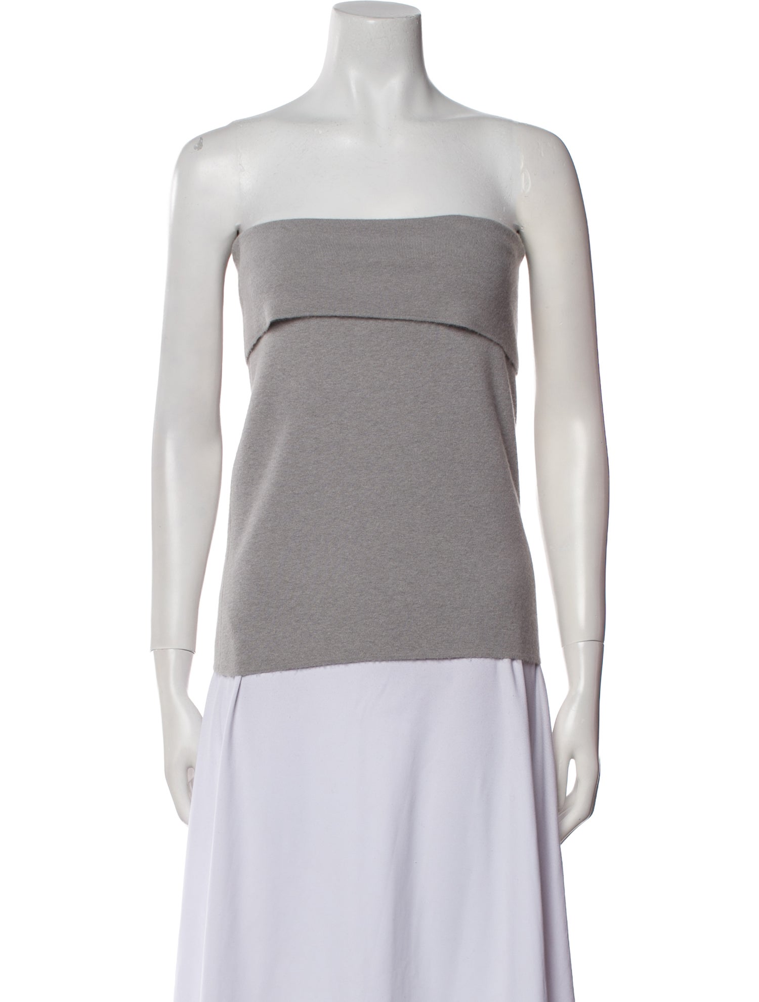 Donna Karan Cashmere Strapless Top